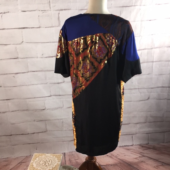 HD in Paris Camellia Patchwork Dress - Picture 8 of 9